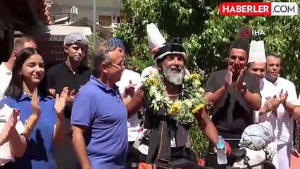 Almanya'dan bisiklet ile Fethiye'ye geldi 3 bin 500 kilometre pedal çevirdi