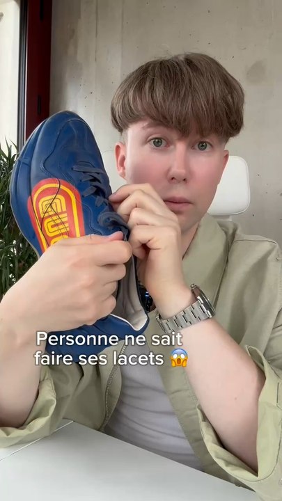 La bonne façon de faire ses lacets 