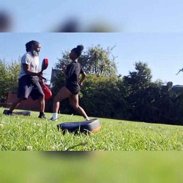Father & Daughter Training Session