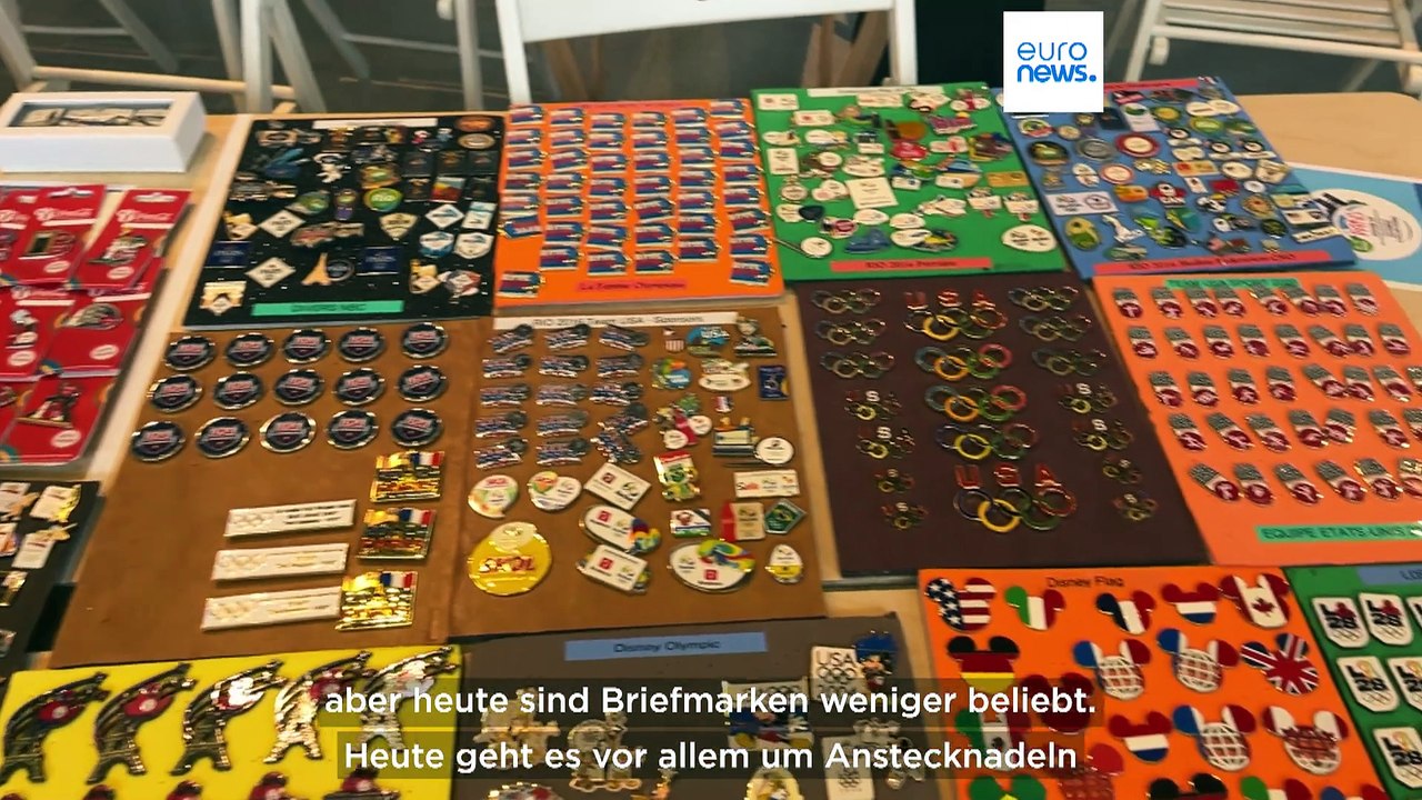 Olympia-Fan: 'Ich habe 5.000 Anstecknadeln in Schuhkartons gelagert'