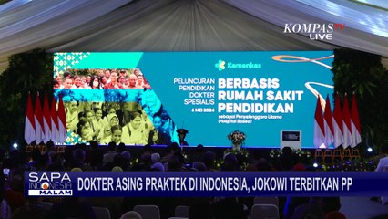Jokowi Terbitkan PP soal Dokter Asing Praktik di Indonesia