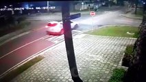 Motorista de SUV foge do local após acidente com moto no Jardim Social