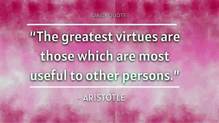 Deep Meaning Quotes. Philosopher Aristotle's Quote.