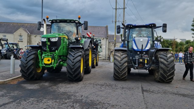 Tractors gather for Kilhorne Parish Church tractor and classic vehicle run