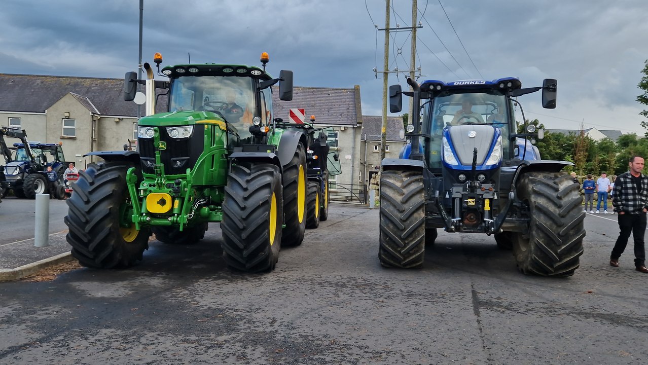 Tractors gather for Kilhorne Parish Church tractor and classic vehicle run