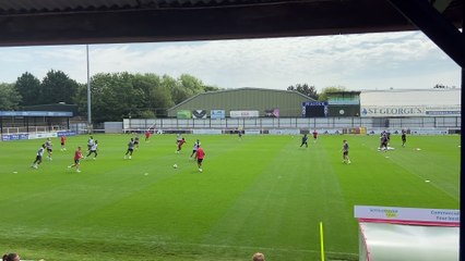 Woking FC's open training session