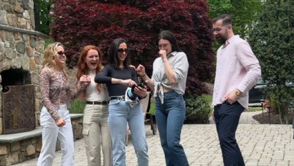 CRNA students' celebration 'cut' short after champagne opening goes wrong