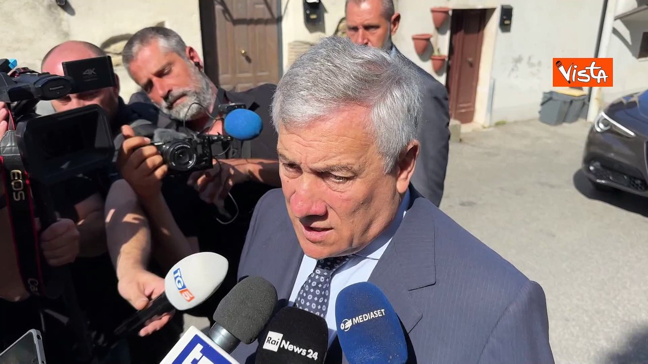 Tajani: "La situazione in Medio Oriente preoccupa, lavoriamo contro l'escalation"