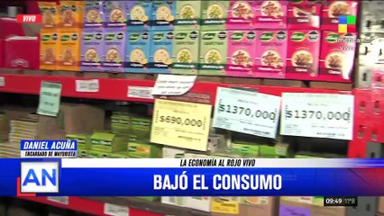 ECONOMÍA: entre mayo y junio bajó el consumo un 15%