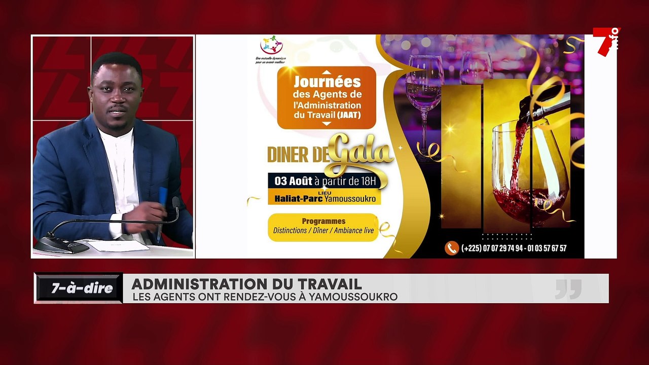 7-à-dire | Entretien avec Hervé Zokou, président de la Mutuelle des agents de la DG du travail