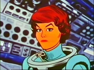 Space Angel in Cosmic Combat (Alex Toth)