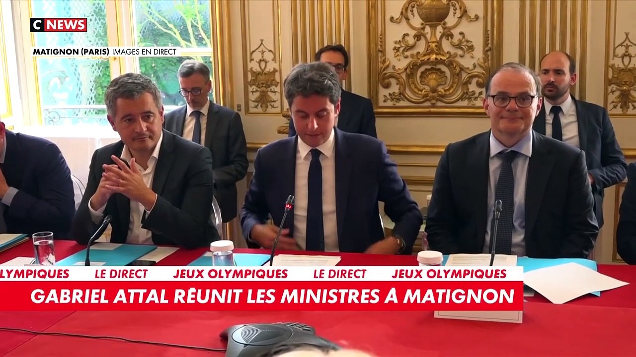 JO - La première semaine a été un « véritable succès sur tous les plans », qu’il s’agisse des aspects sportifs, d’organisation et de sécurité, déclare le Premier ministre Gabriel Attal - Regardez