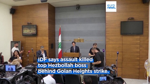 Israeli air strike on Beirut 'attack on goodwill', Lebanese official says