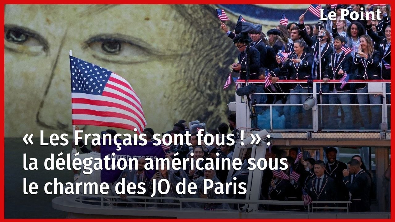 « Les Français sont fous ! » : la délégation américaine sous le charme des JO de Paris