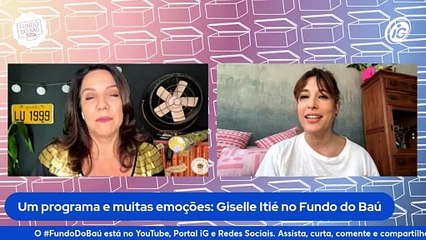 Giselle Itié fala sobre criação do filho em uma sociedade machista