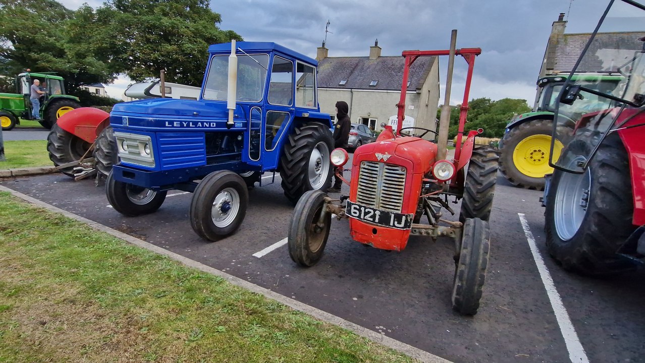 More tractors arrive for Kilhorne Parish Church tractor and classic vehicle run