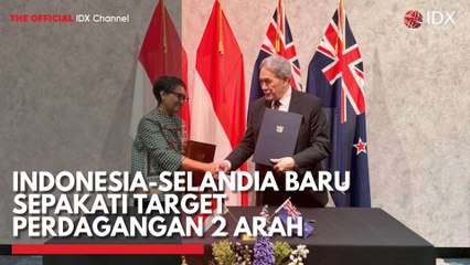 Indonesia-Selandia Baru Sepakati Target Perdagangan 2 Arah