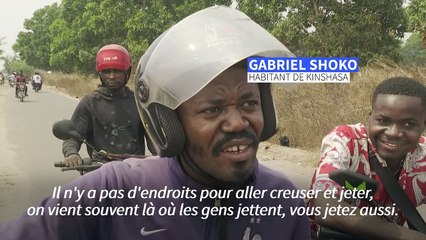 Kinshasa, la capitale de la RD Congo, envahie par les déchets