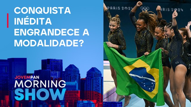 BOM DIA PRA QUEM? Meninas da GINÁSTICA ARTÍSTICA lutaram até o FIM em Paris