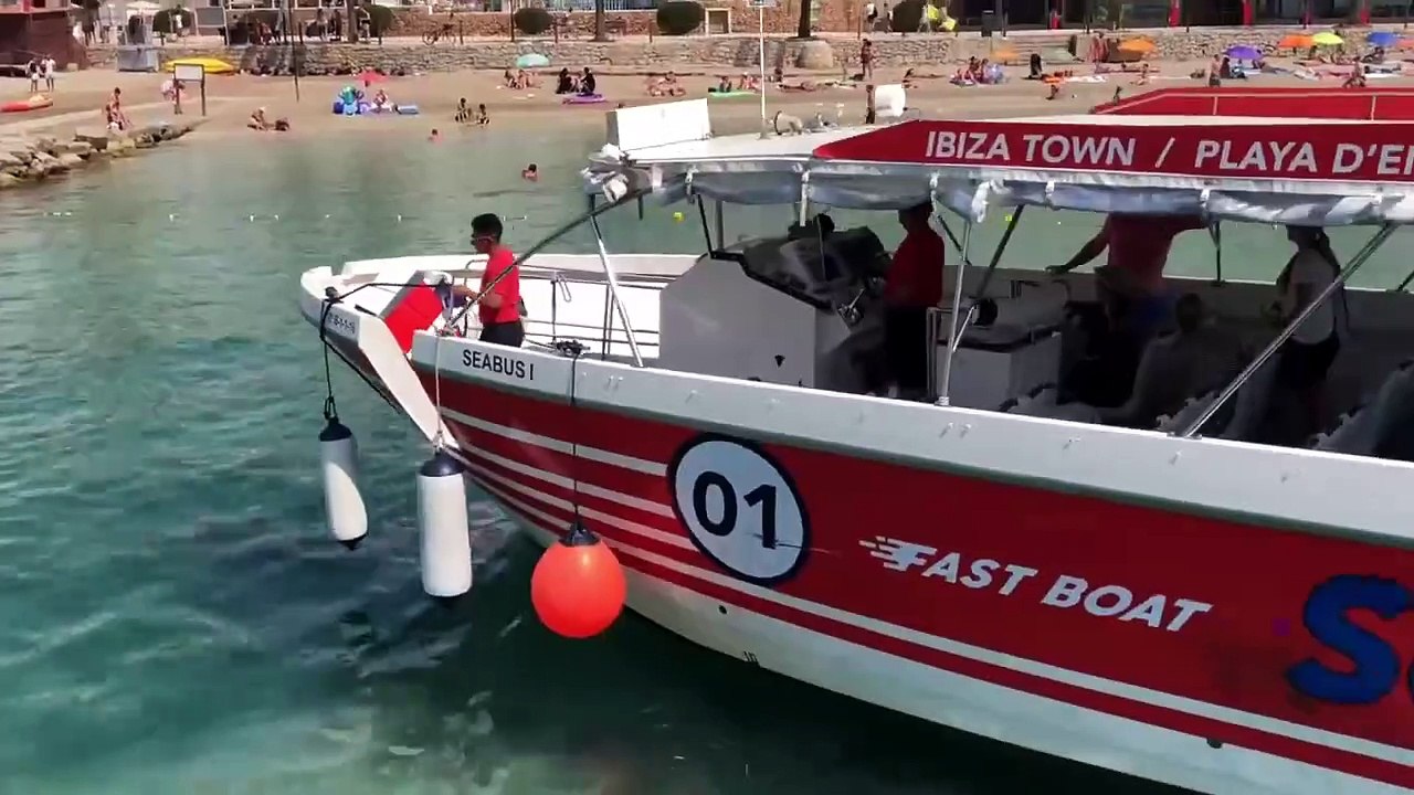 Take a ferry from Ibiza to Formentera and see the pink sands of Playa Ses Illetes