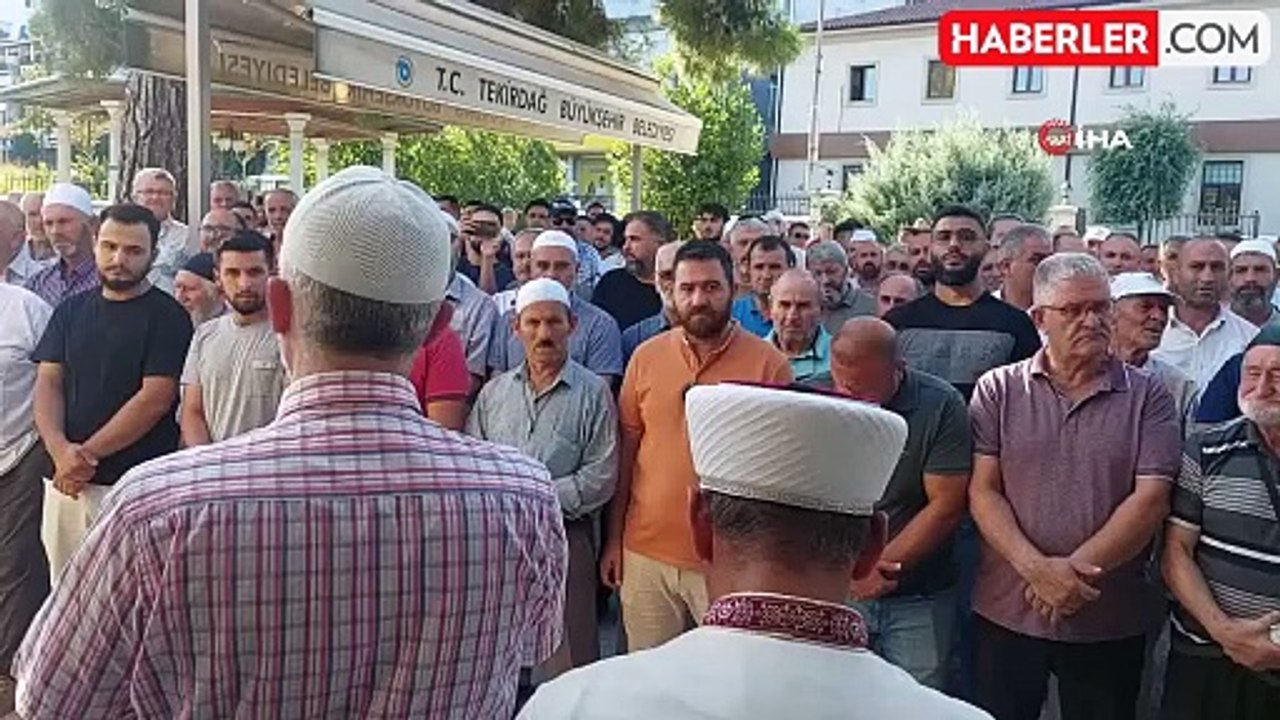 Tekirdağ'da İsmail Haniye için gıyabi cenaze namazı kılındı