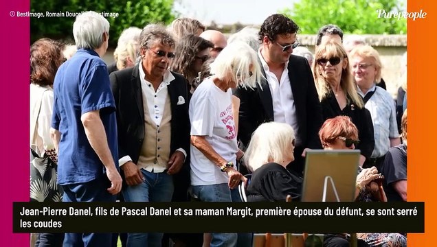 Dernier adieu à Pascal Danel : son fils Jean-Pierre épaulé par sa mère Margit, Laurent Voulzy très touché