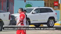Julio Almanza, presidente de la Fecanaco, había denunciado amenazas previo a su asesinato