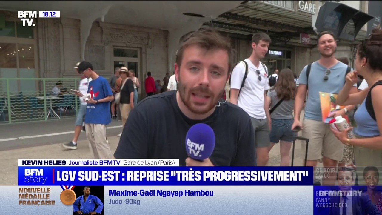 LGV Sud-Est: la SNCF annonce que "les circulations reprennent très progressivement"