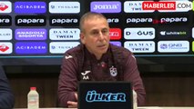 Trabzonspor Teknik Direktörü Avcı: Taraftarımızın önünde kazanarak ikinci turu elimize almak istiyoruz