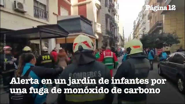 Alerta en un jardín de infantes porteño por una fuga de monóxido de carbono