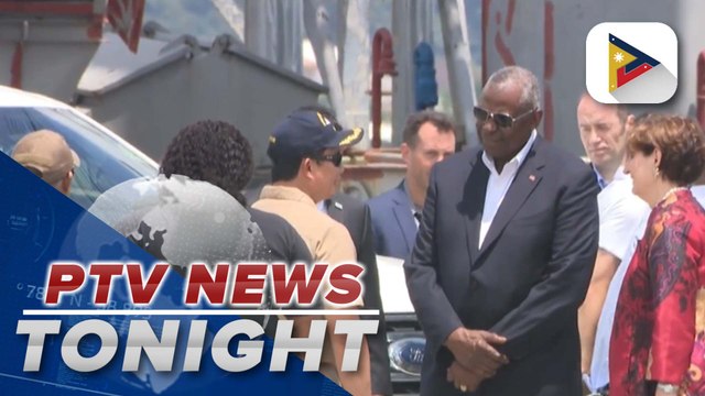 Sec. Austin visits Subic Bay in Zambales, meets with navy chief