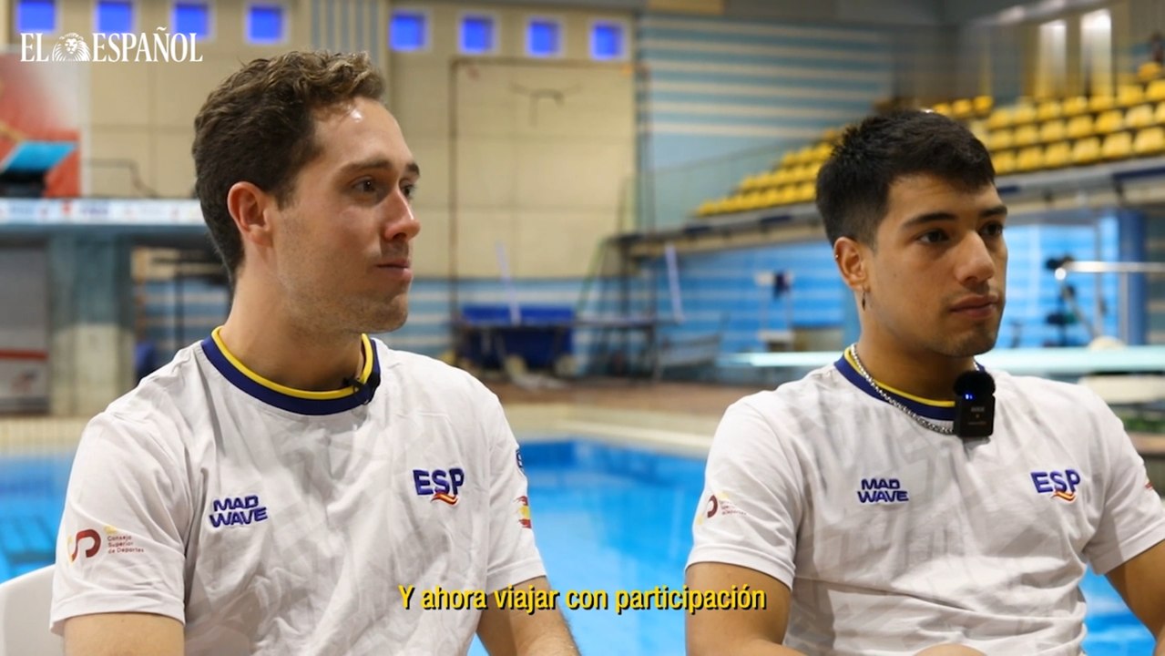 Entrevista a Nico García y Adrián García Boissier, participantes en Saltos sincronizados 3 metros en París 2024