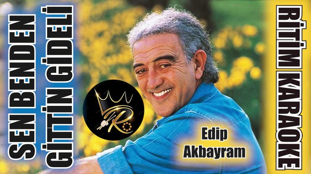 Sen Benden Gittin Gideli - Edip Akbayram ✩ Ritim Karaoke (Kürdi Minör Slow Beste Mazlum Çimen)