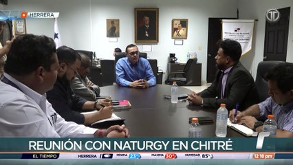 Gobernador de Herrera se reúne con representante de Naturgy por apagones
