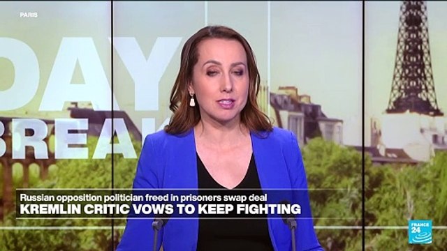 Kremlin critics freed in prisoners swap deal vow to keep fighting against Putin