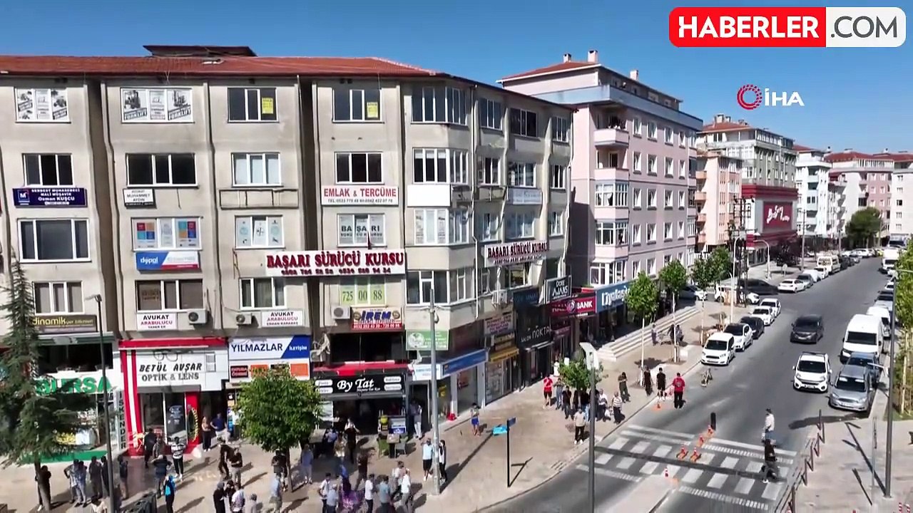 Çerkezköy'deki Alışveriş Merkezi Alev Alev Yandı