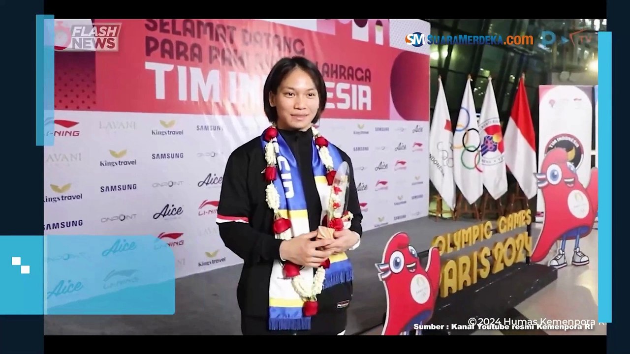 Menpora Apresiasi Judoka Maryam March Maharani Saat Pulang ke Indonesia dari Olimpiade Paris 2024