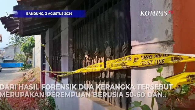 Keterangan Polisi soal Hasil Forensik Temuan Dua Kerangka Manusia di Bandung