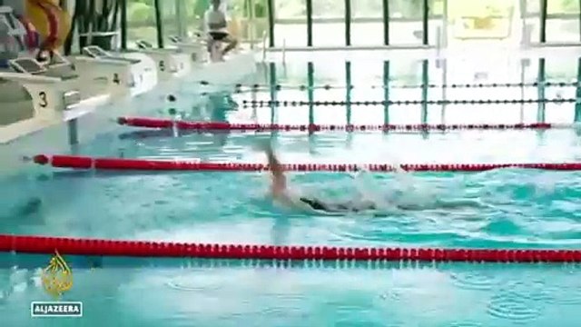 Palestinian swimmers compete for medals and recognition at the Paris 2024 Olympics