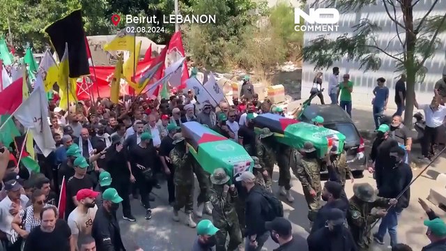 تصاویری از مراسم تشییع اسماعیل هنیه در تهران، دوحه و بیروت؛ رهبر حماس در «لوسیل» به خاک سپرده شد