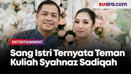 Hadiri Pernikahan Ade Govinda, sang Istri Ternyata Teman Kuliah Syahnaz Sadiqah