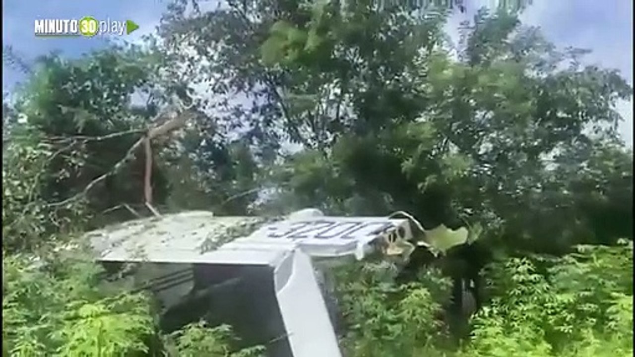 Susto de infarto! Avioneta se salió de la pista en Bahía Solano, Chocó