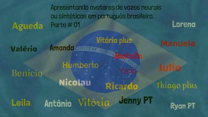 Review de Vozes Neurais em Português Braileiro Pelo Video Scribe