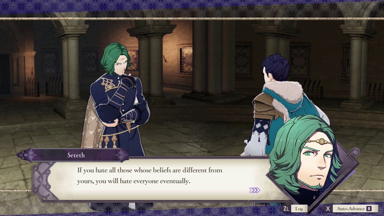 Fire Emblem Three Houses - Seteth and Felix