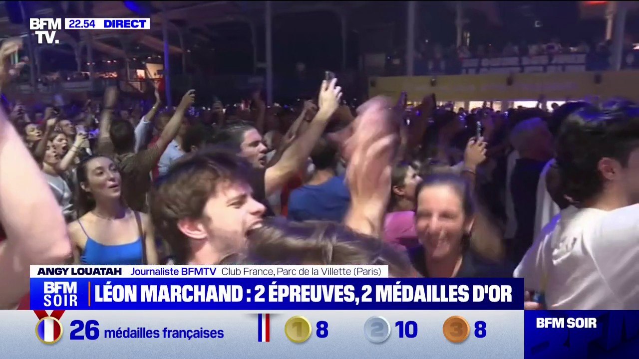 JO 2024: Léon Marchand crée l'exploit avec sa deuxième médaille d'or de la soirée, cette fois au 200m brasse