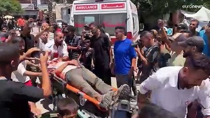 غارة إسرائيلية على سيارة إسعاف تسفر عن مقتل 8 فلسطينيين في قطاع غزة