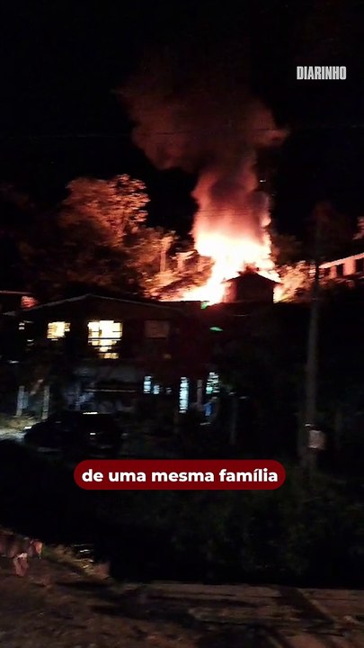 Família de Itapema perde tudo em incêndio