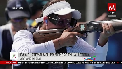 La guatemalteca Adriana Ruano conquista el oro en París 2024