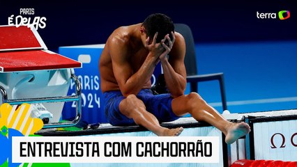 "Foi incompleta a Olimpíada, porque treinei pra ganhar medalha", desabafa Cachorrão sobre Paris-2024