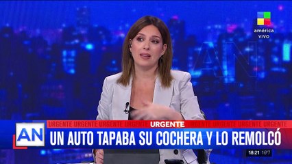  Un auto le tapaba el garaje y lo remolcó